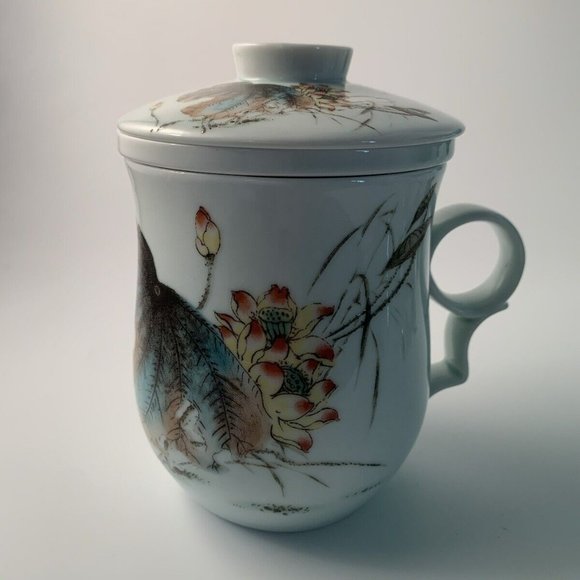 Teavana Lotus Blossom Mug Set - EUC - Picture 1 of 6